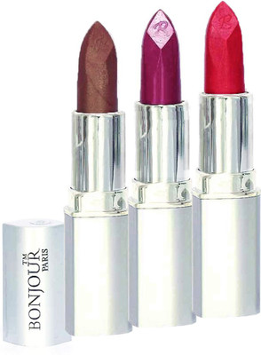 

Bonjour Professional 0342 Coffee Wine Pink Lipstick(Wine, Coffee, Pink, 11.4 g)
