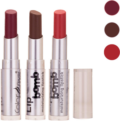 

Color Fever New Delhi Girls Selected Color Lipstick 93(Wine, Brown, Brick, 9.6 g)