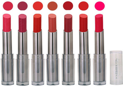 Rythmx Color Blast Super Stay Lipstick Combo (Pack of 7, in Perfect Sade)209(Pink)