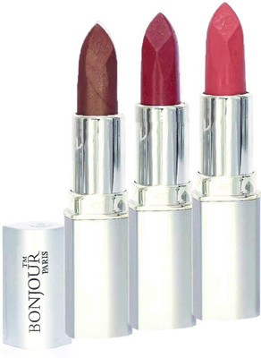 

Bonjour Paris Professional 095 Coffee,Mauve,Nude Lipstick(Coffee, Mauve, Nude, 11.4 g)