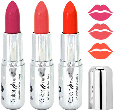 

Color Fever Dark Pink Color Lipstick 1642016090(Multicolor,, 12.6 g)