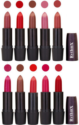 

Rythmx Lipstick Wholesale Rate All Color Combo Set(Shade - 27)