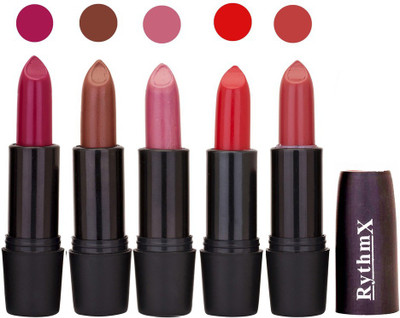 

Rythmx Hi-Defination Matte Lipstick (Pack of 5) 2176(Multicolor,)