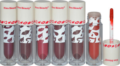 

Kiss Beauty Liquid Lipstick Pack of 6(THPO-A2, 7 ml)
