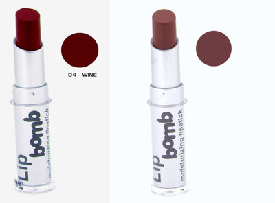 

Color Fever Matte Lipstick 04-07(Wine, Chocolate, 8 g)
