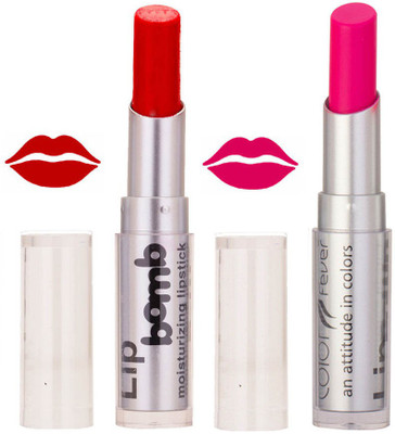 

Color Fever Hot Creamy Matte Girls Lipstick 259(Red, Neon Pink, 6.4 g)