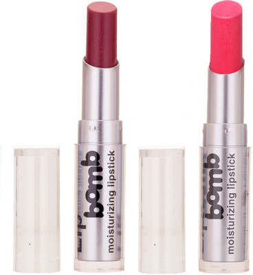 

Color Fever Creamy Matte Limited Offer77160267Purple, Pink Lipstick Set(Purple, Pink, 6.4 g)
