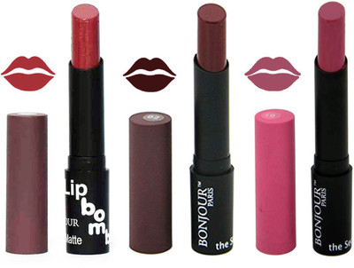 

Bonjour Super Matte Color Combo 009(Multicolor,)
