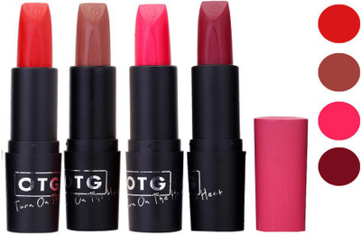 

OTG 9 to 5 Lipstick Set Pack Of 4(shade - 020, 16 g)