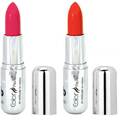 

Color Fever Creamy Matte Brick Orange Lipstick 24201692(Pink, Brick Orange, 8.4 g)