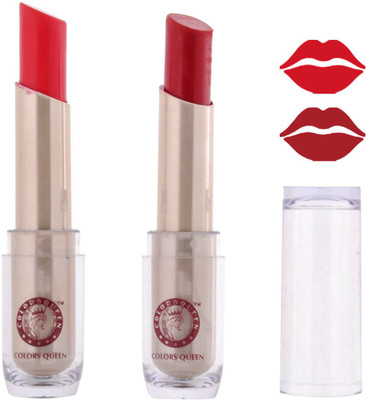 

COLORS QUEEN Glam Lipstick (Dornish pink, Reddish maroon)(CQ-101, 4 g)