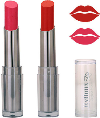 

Rythmx Imported Pure Creamy Matte Gajri Red,Baby Maznata Lipstick(Multicolor,)