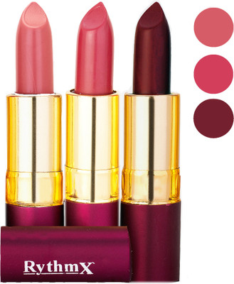 

Rythmx Matte Lipstick 411 428 436(Multicolor,)