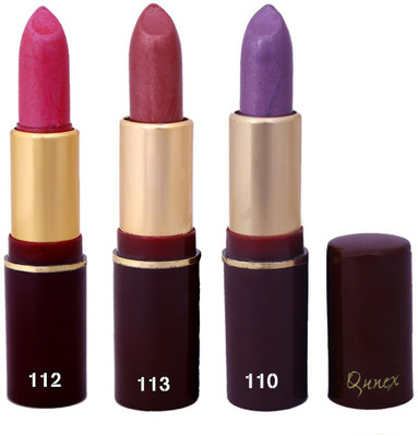 

Imported Qunex Purple,Purple,Brown Lipsticks Combo 1806168(Multicolor,)