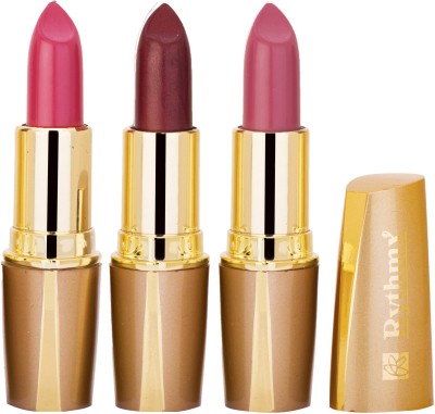 

Rythmx Golden Lipstick Combo 1406201626(Multicolor,, 11.4 g)