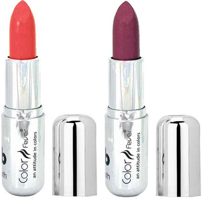 

Color Fever Creamy Matte Shine Purple Lipstick 2406201687(Peach, Light Pink, 8.4 g)