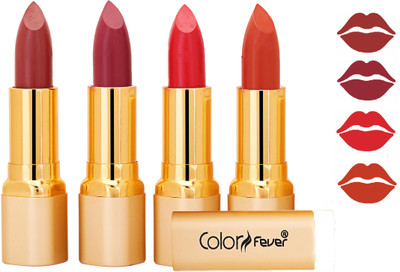 

Color Fever Absolute Non Transfer Matte Lipstick 112(Mauve, Mauve, Red, Brick Orange, 16.8 g)