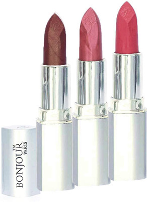 

Bonjour Paris Professional 056 Coffee,Light Pink,Nude Lipstick(Coffee, Light Pink, Nude, 11.4 g)