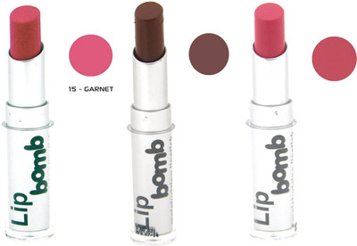 

Color Fever Bomb Matte Lipstick 13-14-15(Coffee, Caedinal, Granet, 12 g)