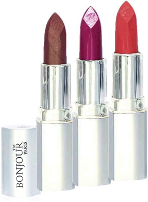 

Bonjour Professional 0346 Coffee Wine Peach Lipstick(Wine, Coffee, Peach, 11.4 g)