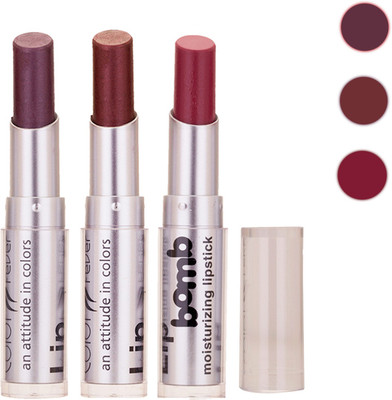

Color Fever New Delhi Girls Selected Color Lipstick 37(Plum, Brown, Wine, 9.6 g)