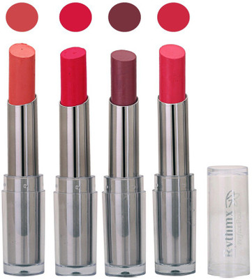 

Rythmx Lipstick in Uniqe Multi Shades Pack of 4(Multicolor)
