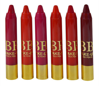 

B&B Make Up Matt Lipstick Pencil Pack of 6(ORA-A1, 4 g)