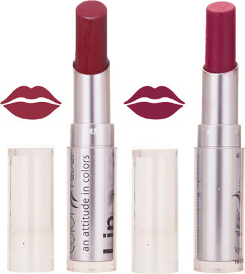 

Color Fever Creamy Matte profissional77160015Maroon,Purple Lipstick(Maroon, Purple, 6.4 g)