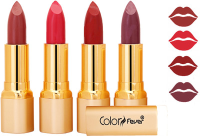 

Color Fever Absolute Non Transfer Matte Lipstick 141(Mauve, Neon, Red, Plum, 16.8 g)