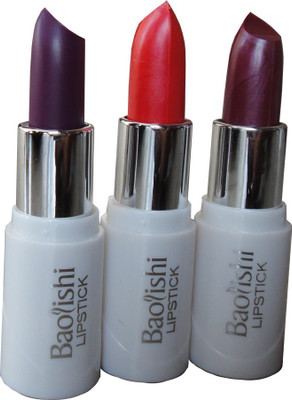 

Baolishi Long Lasting Lipstick and Set of 2(Multicolor)
