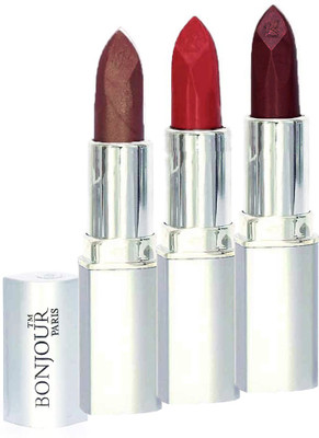 

Bonjour Professional 0257 Coffee Sweet RedMaroon Lipstick(Sweet Red, Coffee, Maroon, 11.4 g)