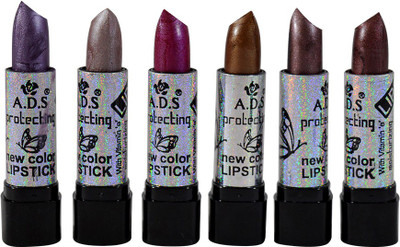 

ADS Moisture Protecting Lipstick PCS of 6(PHPP-B4, 3 g)