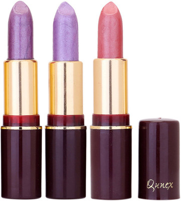 

Qunex Rich Colour Lipstick 1105201601(Purple,Purple,Pink,, 10.5 g)