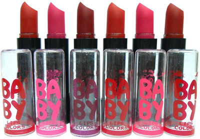 

Shrih 6 Pcs Matte Colors Lipstick Set(Multicolor)