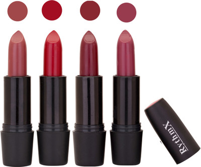 

Rythmx Black Importants Lipstick Combo 100(Multicolor,, 16 g)
