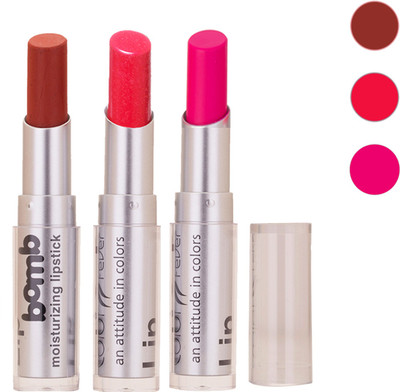 

Color Fever Delhi Ki Mashoor Lipstick 357(Brick Red, Pink, Neon Pink, 9.6 g)