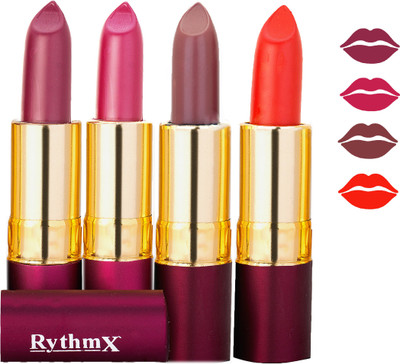 

Rythmx Matte Lipstick Combo 034(Multicolor,)