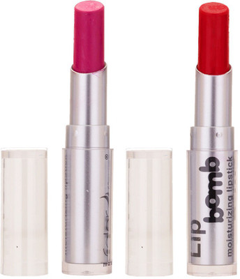 

Color Fever Creamy Matte Limited Offer77160152Purple, Red Lipstick Set(Purple, Red, 6.4 g)