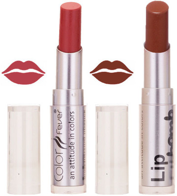 

Color Fever Creamy Matte profissional77160208Peach, Coffee Lipstick(Peach, Coffee, 6.4 g)
