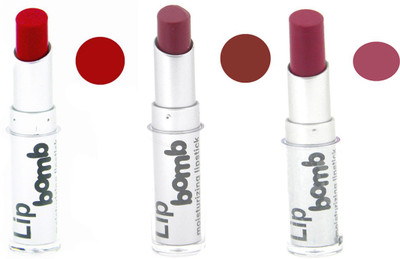 

Color Fever Bomb Matte Lipstick 16-1-11(Romance, Cherry, Rcrimson, 12 g)