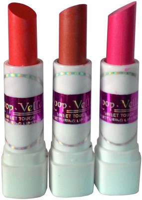 

Roop Vella Beauty Matte Long Lasting Lipstick-AB- Pack of 3(Multicolor, 3 g)