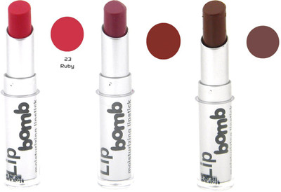 

Color Fever Bomb Matte Lipstick 13-23-1(Coffee, Ruby, Cherry)