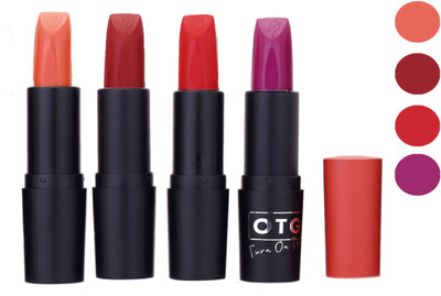 

OTG Colour Show Hot Lipstick 106(Pink-Maroon-Brick Red-Purple)