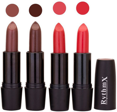 

Rythmx Black Important Lipstick Combo 14(Multicolor,, 16 g)