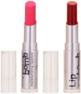 

Color Fever Creamy Matte Limited Offer77160320Pink, Dark Red Lipstick Set(Pink, Pink, 6.4 g)