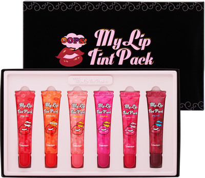 

Looks United Pack of 6 Waterproof Long Lasting Peel Off Mask Lip Color(Multicolor, 100 g)