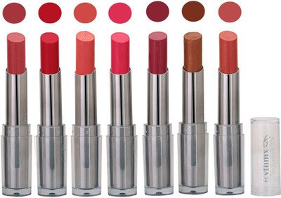 

Rythmx Color Blast Super Stay Lipstick Combo (Pack of 7, in Perfect Sade)176(Red)