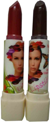 

Kwality Beautiful Lipstick Pack-FVC- of 2(2 Multicolor)