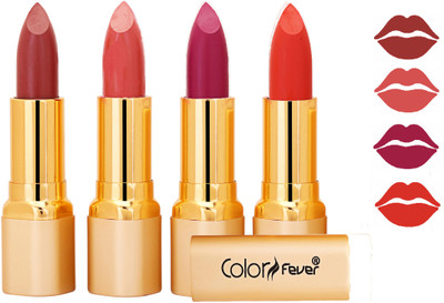 

Color Fever Exclusive Long Lasting Intense Wear Matte Lipstick (Multicolor) 110(Mauve, Peach, Purple, Orange, 16.8 g)