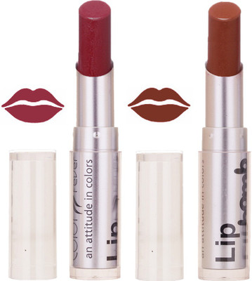 

Color Fever Creamy Matte profissional Maroon,Coffee Lipstick(Maroon, Coffee, 6.4 g)